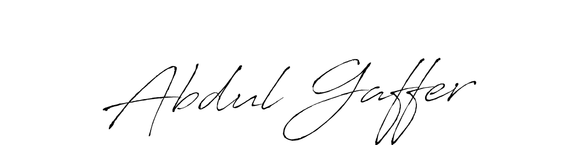 How to make Abdul Gaffer signature? Antro_Vectra is a professional autograph style. Create handwritten signature for Abdul Gaffer name. Abdul Gaffer signature style 6 images and pictures png