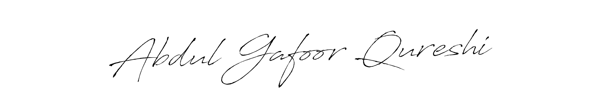 Make a short Abdul Gafoor Qureshi signature style. Manage your documents anywhere anytime using Antro_Vectra. Create and add eSignatures, submit forms, share and send files easily. Abdul Gafoor Qureshi signature style 6 images and pictures png