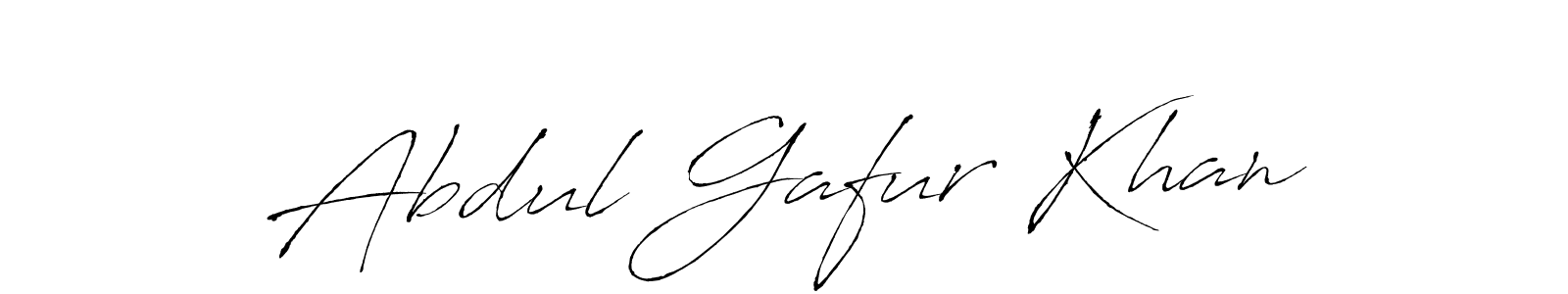 Make a beautiful signature design for name Abdul Gafur Khan. With this signature (Antro_Vectra) style, you can create a handwritten signature for free. Abdul Gafur Khan signature style 6 images and pictures png
