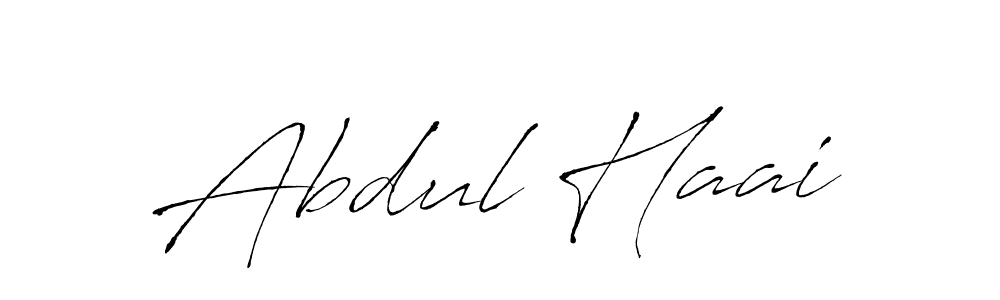 Make a beautiful signature design for name Abdul Haai. With this signature (Antro_Vectra) style, you can create a handwritten signature for free. Abdul Haai signature style 6 images and pictures png