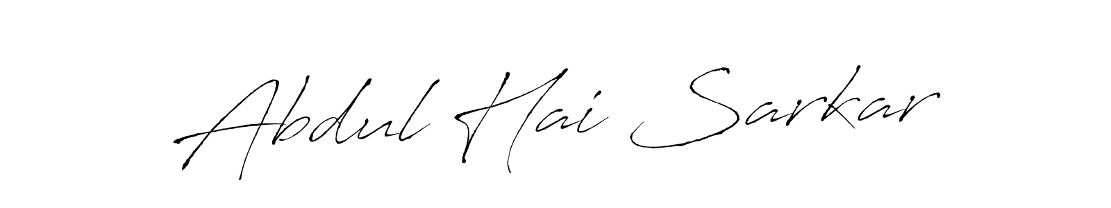 It looks lik you need a new signature style for name Abdul Hai Sarkar. Design unique handwritten (Antro_Vectra) signature with our free signature maker in just a few clicks. Abdul Hai Sarkar signature style 6 images and pictures png