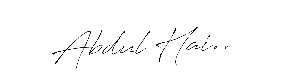 Similarly Antro_Vectra is the best handwritten signature design. Signature creator online .You can use it as an online autograph creator for name Abdul Hai... Abdul Hai.. signature style 6 images and pictures png