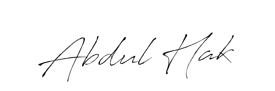 The best way (Antro_Vectra) to make a short signature is to pick only two or three words in your name. The name Abdul Hak include a total of six letters. For converting this name. Abdul Hak signature style 6 images and pictures png