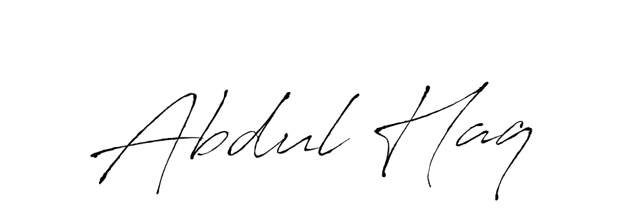 Use a signature maker to create a handwritten signature online. With this signature software, you can design (Antro_Vectra) your own signature for name Abdul Haq. Abdul Haq signature style 6 images and pictures png