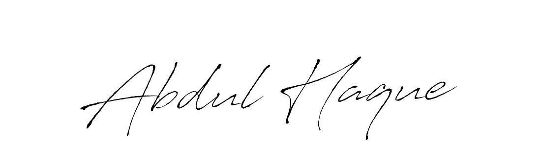 Use a signature maker to create a handwritten signature online. With this signature software, you can design (Antro_Vectra) your own signature for name Abdul Haque. Abdul Haque signature style 6 images and pictures png