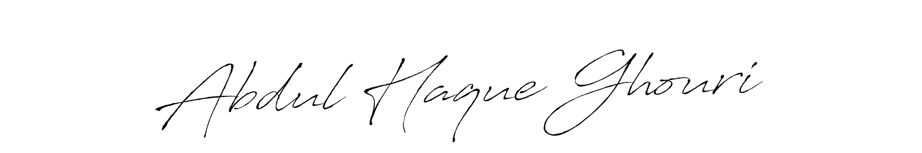 Design your own signature with our free online signature maker. With this signature software, you can create a handwritten (Antro_Vectra) signature for name Abdul Haque Ghouri. Abdul Haque Ghouri signature style 6 images and pictures png