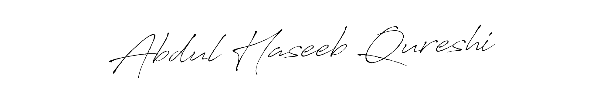 Make a beautiful signature design for name Abdul Haseeb Qureshi. Use this online signature maker to create a handwritten signature for free. Abdul Haseeb Qureshi signature style 6 images and pictures png