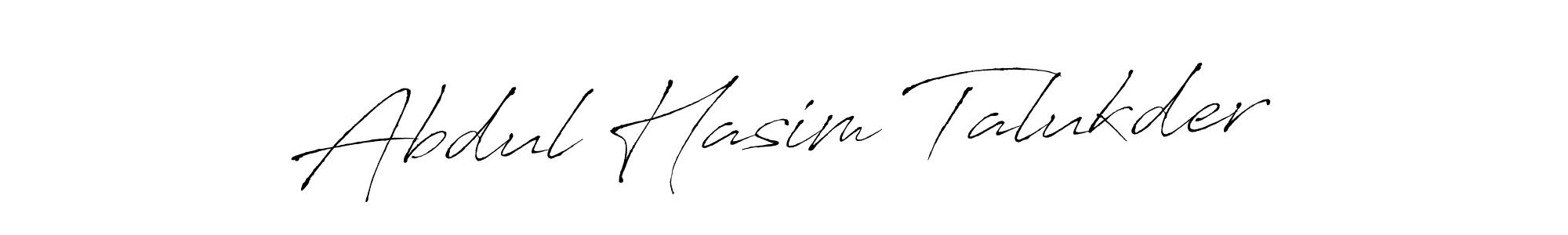 Antro_Vectra is a professional signature style that is perfect for those who want to add a touch of class to their signature. It is also a great choice for those who want to make their signature more unique. Get Abdul Hasim Talukder name to fancy signature for free. Abdul Hasim Talukder signature style 6 images and pictures png