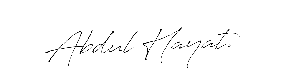 Create a beautiful signature design for name Abdul Hayat.. With this signature (Antro_Vectra) fonts, you can make a handwritten signature for free. Abdul Hayat. signature style 6 images and pictures png