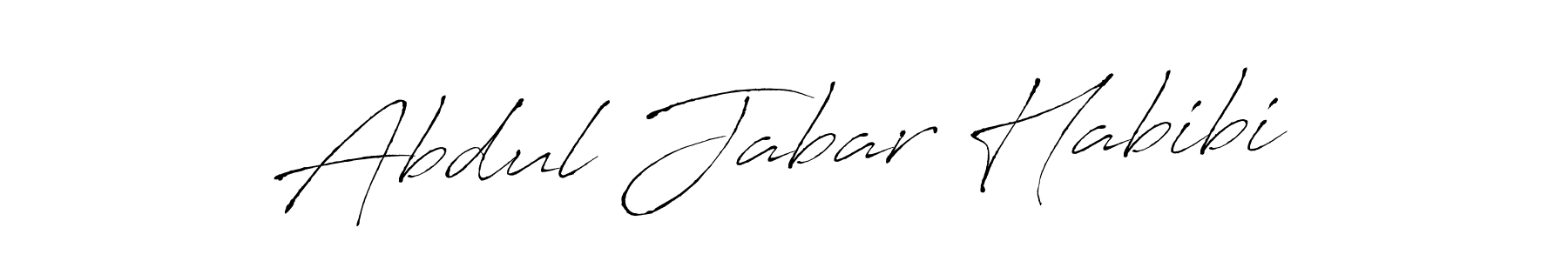 This is the best signature style for the Abdul Jabar Habibi name. Also you like these signature font (Antro_Vectra). Mix name signature. Abdul Jabar Habibi signature style 6 images and pictures png