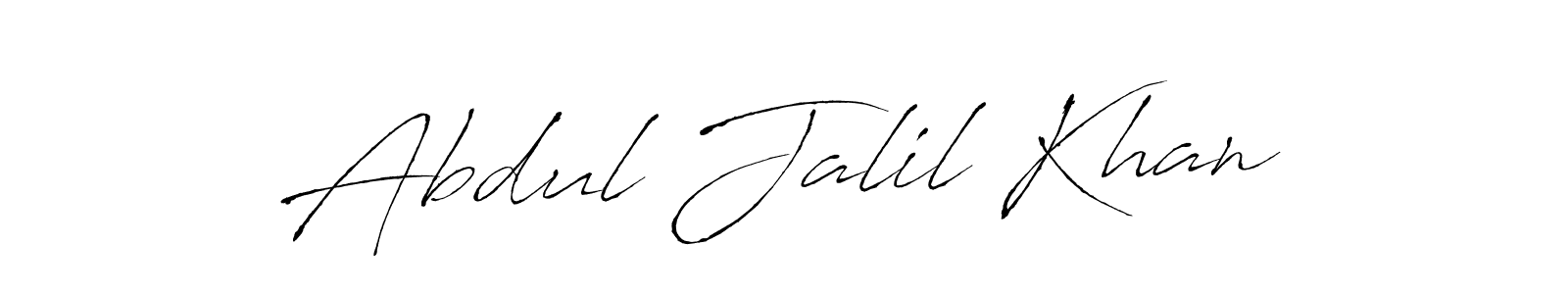 It looks lik you need a new signature style for name Abdul Jalil Khan. Design unique handwritten (Antro_Vectra) signature with our free signature maker in just a few clicks. Abdul Jalil Khan signature style 6 images and pictures png