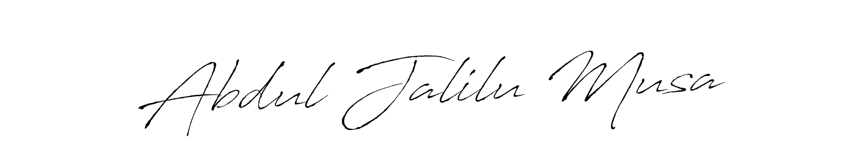 Make a short Abdul Jalilu Musa signature style. Manage your documents anywhere anytime using Antro_Vectra. Create and add eSignatures, submit forms, share and send files easily. Abdul Jalilu Musa signature style 6 images and pictures png