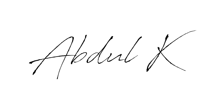 Here are the top 10 professional signature styles for the name Abdul K. These are the best autograph styles you can use for your name. Abdul K signature style 6 images and pictures png