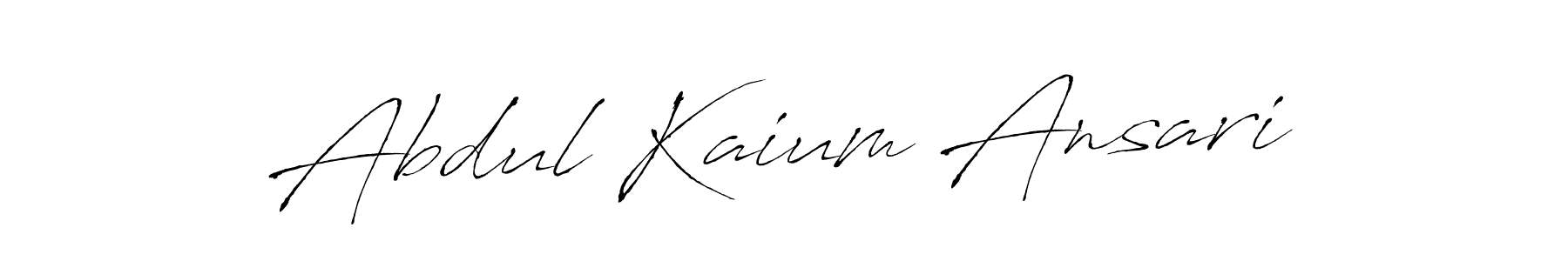 Also we have Abdul Kaium Ansari name is the best signature style. Create professional handwritten signature collection using Antro_Vectra autograph style. Abdul Kaium Ansari signature style 6 images and pictures png