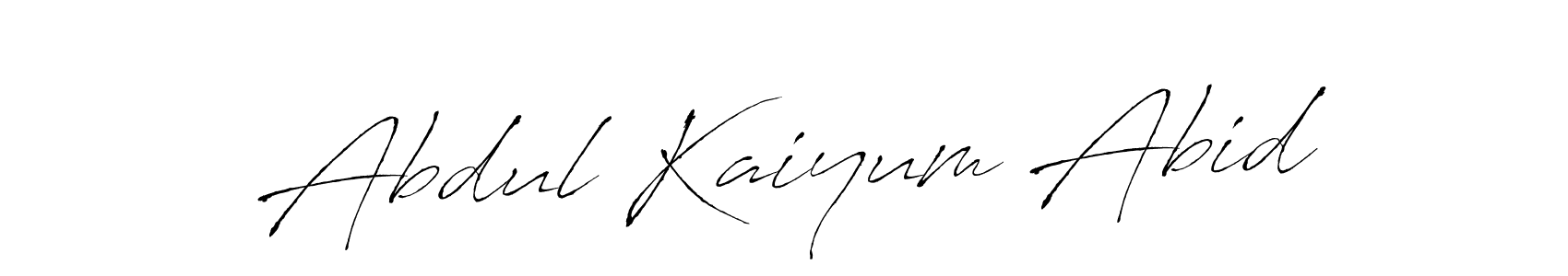 You can use this online signature creator to create a handwritten signature for the name Abdul Kaiyum Abid. This is the best online autograph maker. Abdul Kaiyum Abid signature style 6 images and pictures png