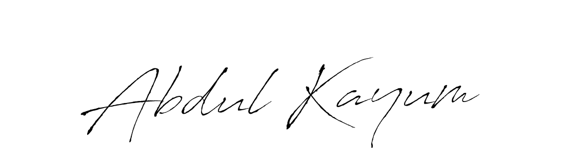 Antro_Vectra is a professional signature style that is perfect for those who want to add a touch of class to their signature. It is also a great choice for those who want to make their signature more unique. Get Abdul Kayum name to fancy signature for free. Abdul Kayum signature style 6 images and pictures png