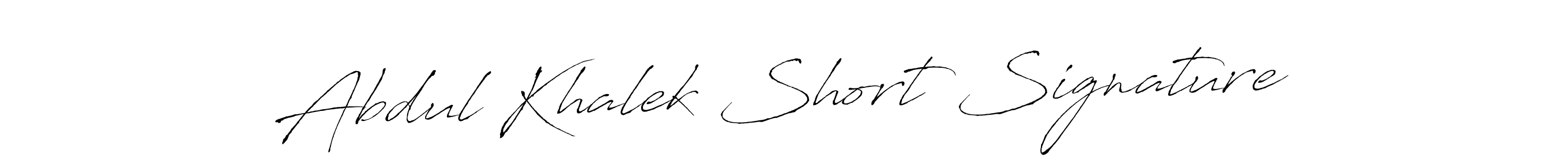 Abdul Khalek Short Signature stylish signature style. Best Handwritten Sign (Antro_Vectra) for my name. Handwritten Signature Collection Ideas for my name Abdul Khalek Short Signature. Abdul Khalek Short Signature signature style 6 images and pictures png