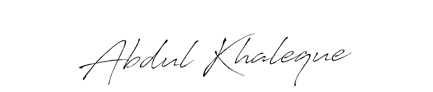 Antro_Vectra is a professional signature style that is perfect for those who want to add a touch of class to their signature. It is also a great choice for those who want to make their signature more unique. Get Abdul Khaleque name to fancy signature for free. Abdul Khaleque signature style 6 images and pictures png