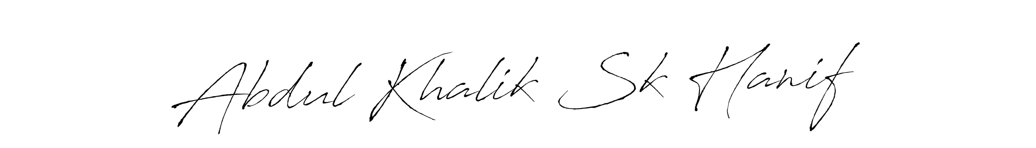 See photos of Abdul Khalik Sk Hanif official signature by Spectra . Check more albums & portfolios. Read reviews & check more about Antro_Vectra font. Abdul Khalik Sk Hanif signature style 6 images and pictures png