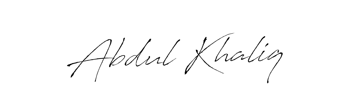 Create a beautiful signature design for name Abdul Khaliq. With this signature (Antro_Vectra) fonts, you can make a handwritten signature for free. Abdul Khaliq signature style 6 images and pictures png