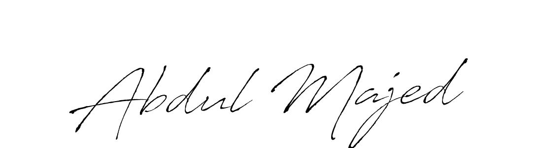 How to make Abdul Majed name signature. Use Antro_Vectra style for creating short signs online. This is the latest handwritten sign. Abdul Majed signature style 6 images and pictures png