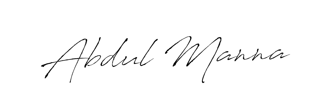 Abdul Manna stylish signature style. Best Handwritten Sign (Antro_Vectra) for my name. Handwritten Signature Collection Ideas for my name Abdul Manna. Abdul Manna signature style 6 images and pictures png