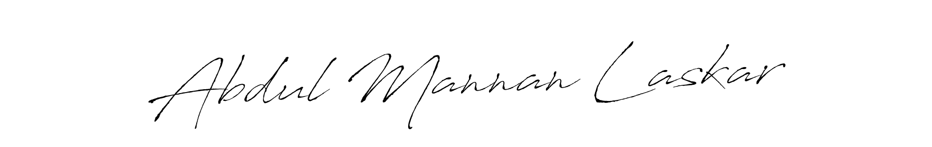 Also we have Abdul Mannan Laskar name is the best signature style. Create professional handwritten signature collection using Antro_Vectra autograph style. Abdul Mannan Laskar signature style 6 images and pictures png