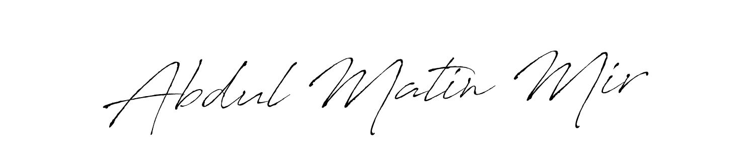 Make a beautiful signature design for name Abdul Matin Mir. Use this online signature maker to create a handwritten signature for free. Abdul Matin Mir signature style 6 images and pictures png