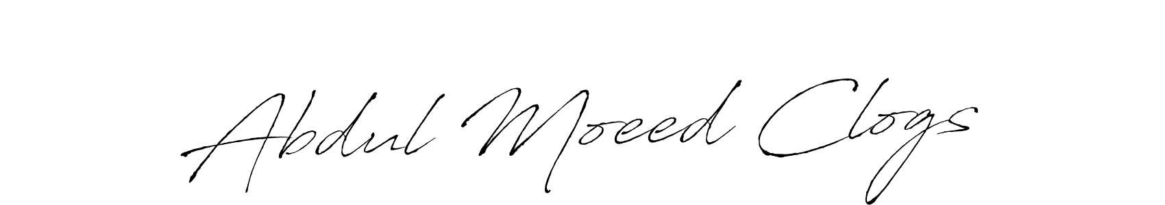 Make a beautiful signature design for name Abdul Moeed Clogs. Use this online signature maker to create a handwritten signature for free. Abdul Moeed Clogs signature style 6 images and pictures png