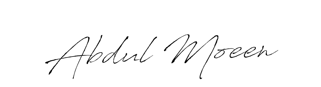 Create a beautiful signature design for name Abdul Moeen. With this signature (Antro_Vectra) fonts, you can make a handwritten signature for free. Abdul Moeen signature style 6 images and pictures png