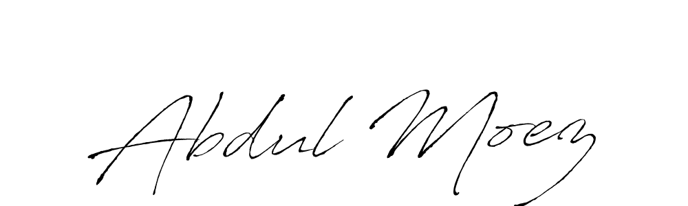 Make a beautiful signature design for name Abdul Moez. With this signature (Antro_Vectra) style, you can create a handwritten signature for free. Abdul Moez signature style 6 images and pictures png