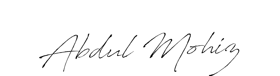 You should practise on your own different ways (Antro_Vectra) to write your name (Abdul Mohiz) in signature. don't let someone else do it for you. Abdul Mohiz signature style 6 images and pictures png