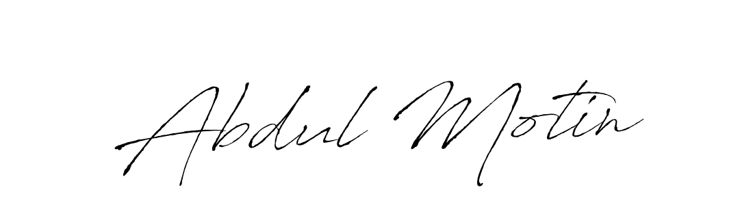 Also we have Abdul Motin name is the best signature style. Create professional handwritten signature collection using Antro_Vectra autograph style. Abdul Motin signature style 6 images and pictures png
