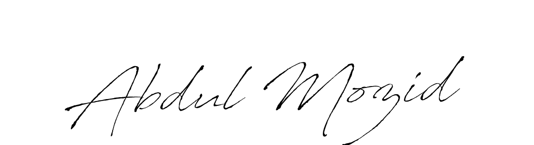 You can use this online signature creator to create a handwritten signature for the name Abdul Mozid. This is the best online autograph maker. Abdul Mozid signature style 6 images and pictures png