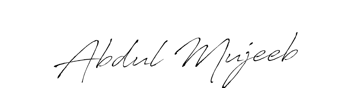 Make a beautiful signature design for name Abdul Mujeeb. With this signature (Antro_Vectra) style, you can create a handwritten signature for free. Abdul Mujeeb signature style 6 images and pictures png
