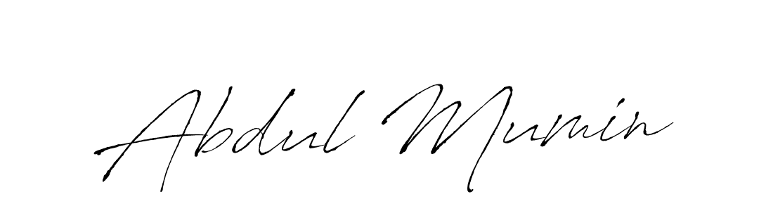 Abdul Mumin stylish signature style. Best Handwritten Sign (Antro_Vectra) for my name. Handwritten Signature Collection Ideas for my name Abdul Mumin. Abdul Mumin signature style 6 images and pictures png