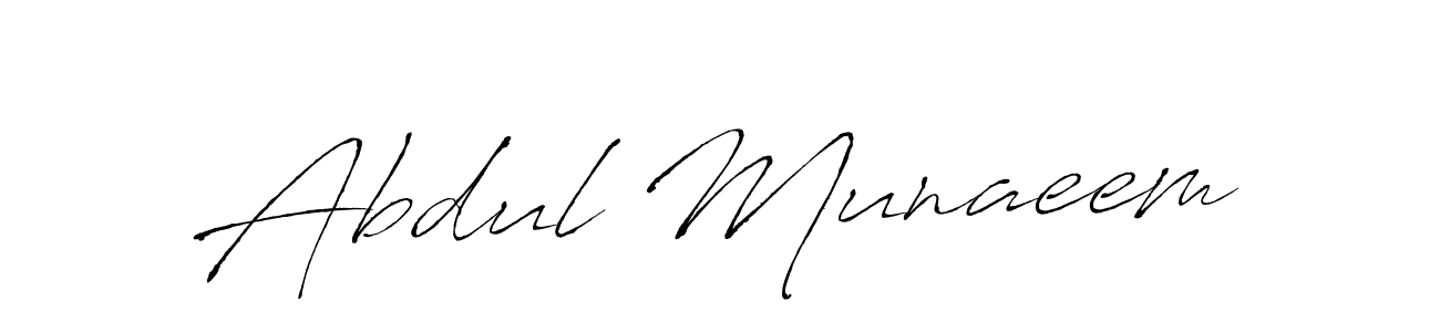 Also You can easily find your signature by using the search form. We will create Abdul Munaeem name handwritten signature images for you free of cost using Antro_Vectra sign style. Abdul Munaeem signature style 6 images and pictures png