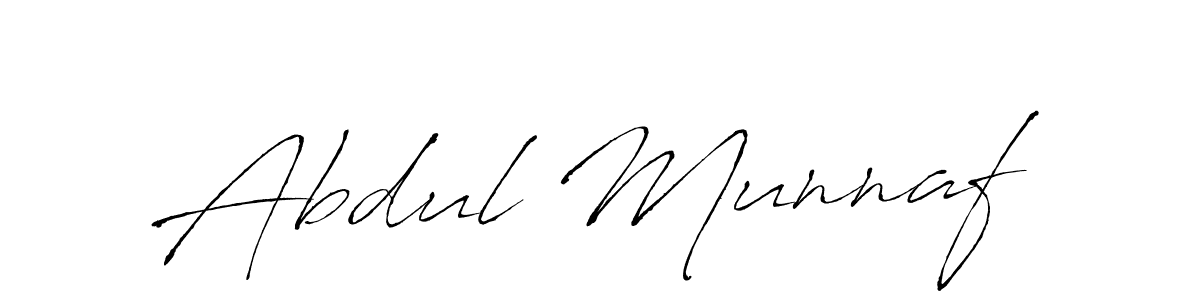 Create a beautiful signature design for name Abdul Munnaf. With this signature (Antro_Vectra) fonts, you can make a handwritten signature for free. Abdul Munnaf signature style 6 images and pictures png