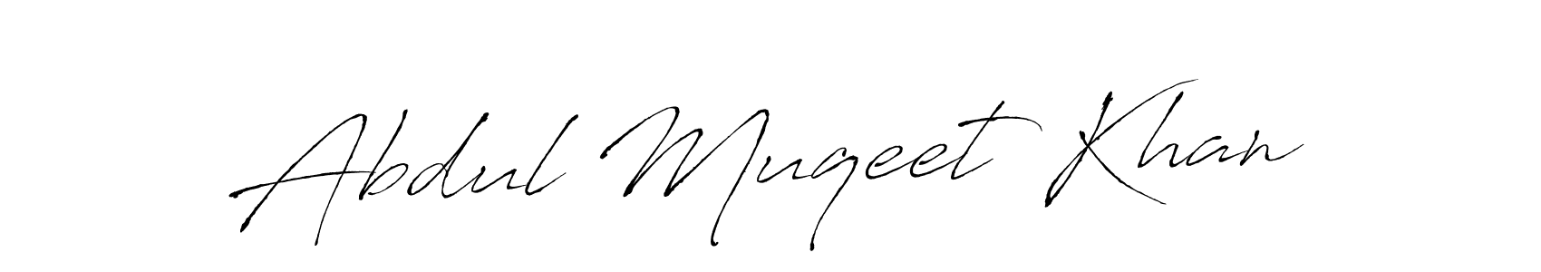 How to make Abdul Muqeet Khan signature? Antro_Vectra is a professional autograph style. Create handwritten signature for Abdul Muqeet Khan name. Abdul Muqeet Khan signature style 6 images and pictures png