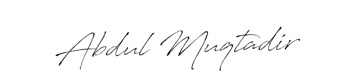 Make a beautiful signature design for name Abdul Muqtadir. With this signature (Antro_Vectra) style, you can create a handwritten signature for free. Abdul Muqtadir signature style 6 images and pictures png