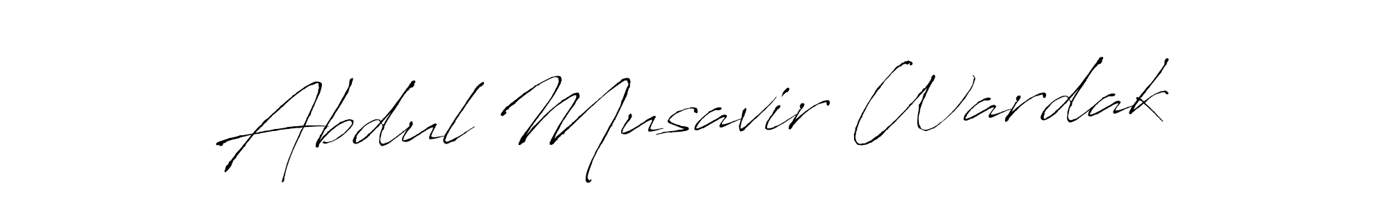 Also we have Abdul Musavir Wardak name is the best signature style. Create professional handwritten signature collection using Antro_Vectra autograph style. Abdul Musavir Wardak signature style 6 images and pictures png