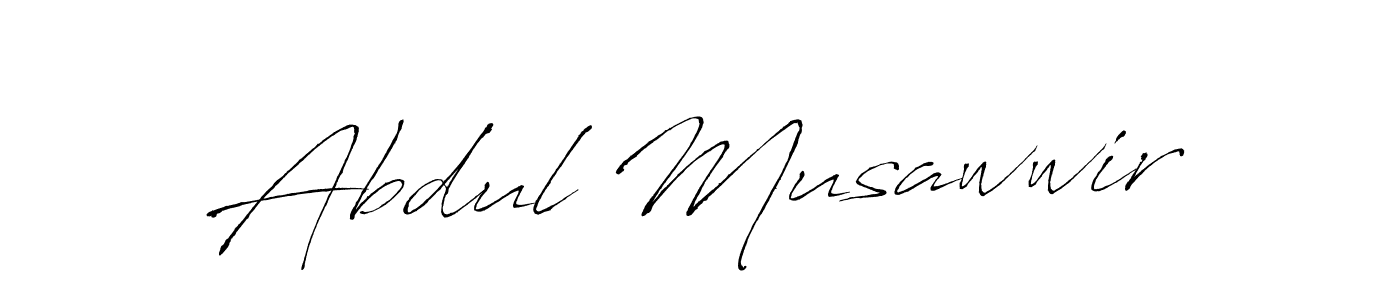 Antro_Vectra is a professional signature style that is perfect for those who want to add a touch of class to their signature. It is also a great choice for those who want to make their signature more unique. Get Abdul Musawwir name to fancy signature for free. Abdul Musawwir signature style 6 images and pictures png