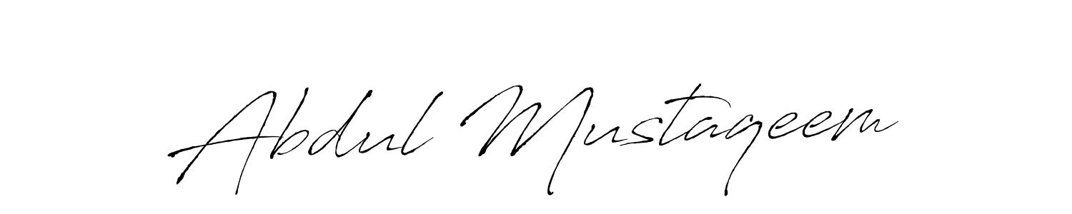 Also we have Abdul Mustaqeem name is the best signature style. Create professional handwritten signature collection using Antro_Vectra autograph style. Abdul Mustaqeem signature style 6 images and pictures png