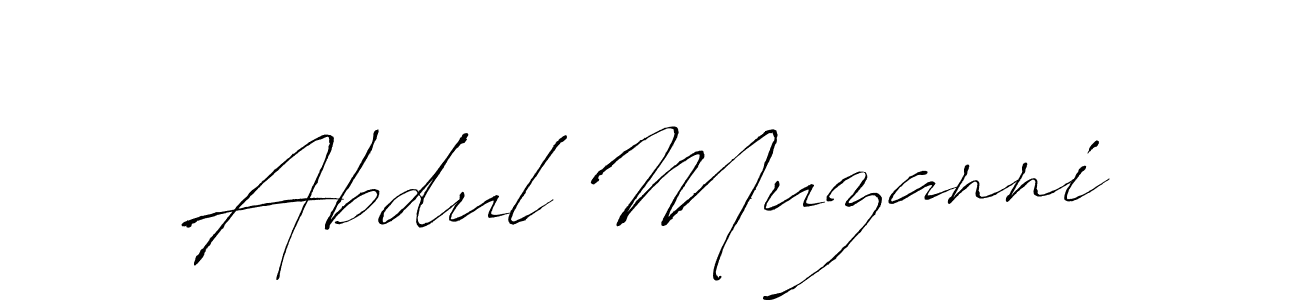 How to make Abdul Muzanni signature? Antro_Vectra is a professional autograph style. Create handwritten signature for Abdul Muzanni name. Abdul Muzanni signature style 6 images and pictures png