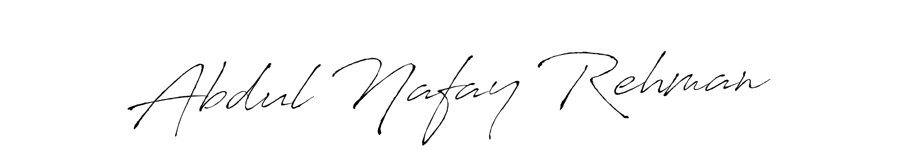 Abdul Nafay Rehman stylish signature style. Best Handwritten Sign (Antro_Vectra) for my name. Handwritten Signature Collection Ideas for my name Abdul Nafay Rehman. Abdul Nafay Rehman signature style 6 images and pictures png