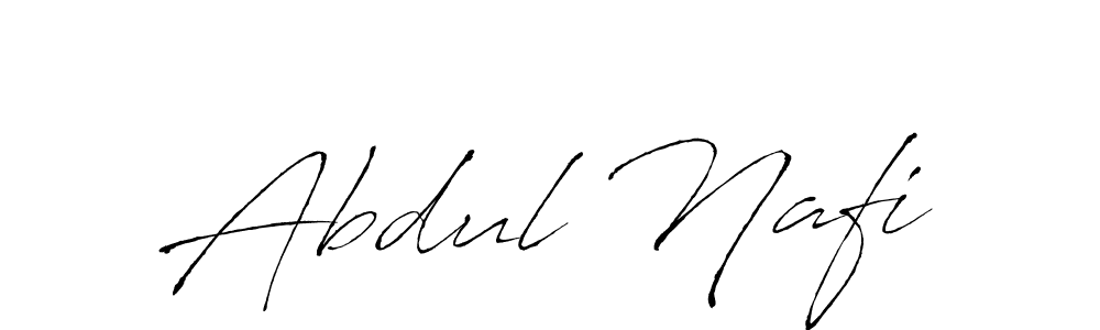 Design your own signature with our free online signature maker. With this signature software, you can create a handwritten (Antro_Vectra) signature for name Abdul Nafi. Abdul Nafi signature style 6 images and pictures png