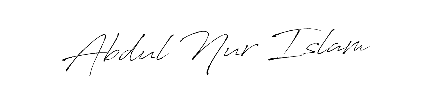 Abdul Nur Islam stylish signature style. Best Handwritten Sign (Antro_Vectra) for my name. Handwritten Signature Collection Ideas for my name Abdul Nur Islam. Abdul Nur Islam signature style 6 images and pictures png