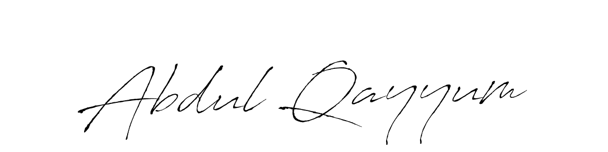 Also we have Abdul Qayyum name is the best signature style. Create professional handwritten signature collection using Antro_Vectra autograph style. Abdul Qayyum signature style 6 images and pictures png