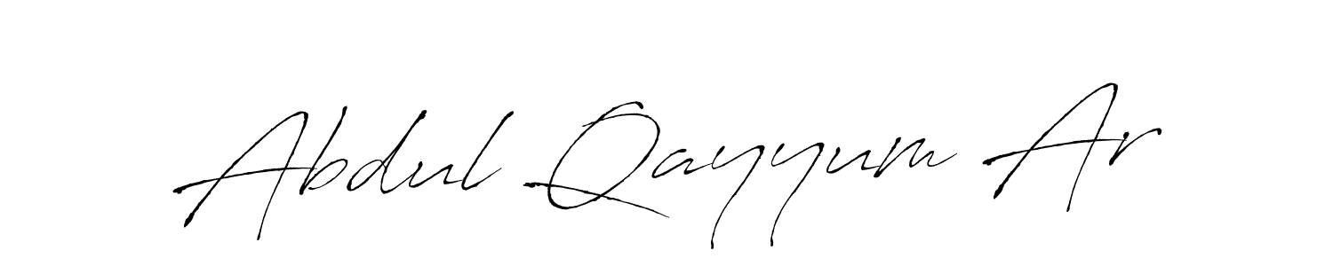 This is the best signature style for the Abdul Qayyum Ar name. Also you like these signature font (Antro_Vectra). Mix name signature. Abdul Qayyum Ar signature style 6 images and pictures png