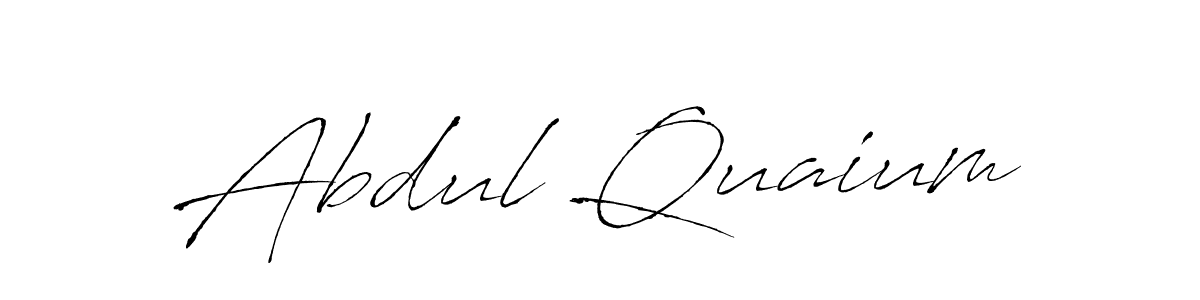 Make a beautiful signature design for name Abdul Quaium. With this signature (Antro_Vectra) style, you can create a handwritten signature for free. Abdul Quaium signature style 6 images and pictures png
